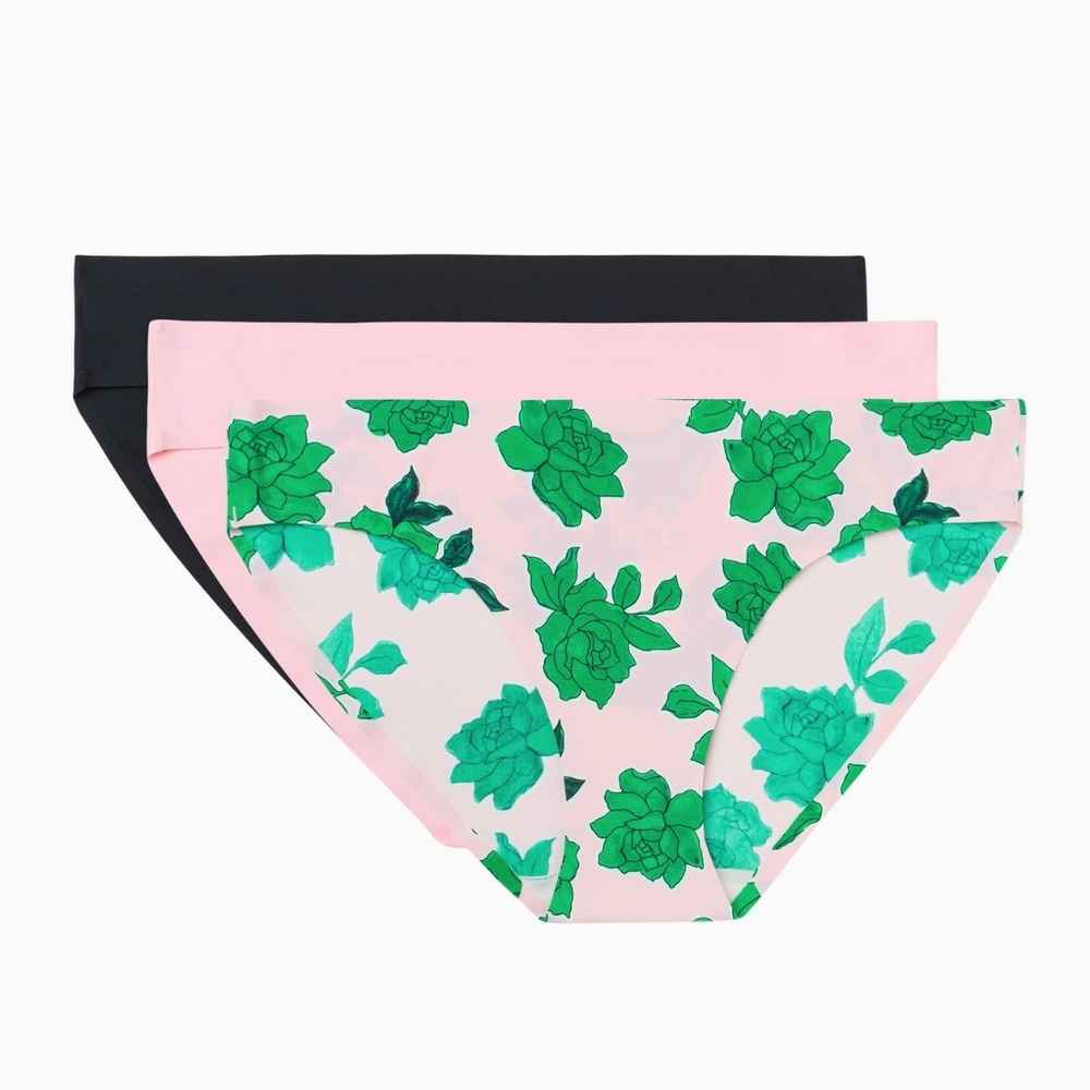 New 6 AQS Seamless Womens Panties Underwear L - Picture 6 of 7